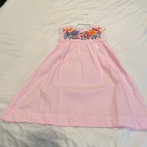 Cecil and Lou pink dress with floral detail size 7 NWT